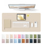 YSAGi Desk Protector&Blotter, Non-Slip Waterproof Leather Mouse Pad