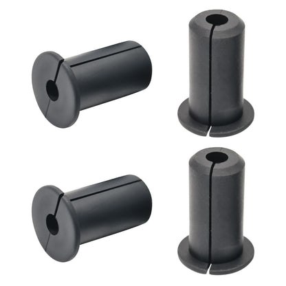 EASYEAH 2pc Black Starlink Cable Grommets 1" Silicone Wire Hole Grommet
