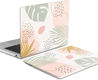 iCasso for MacBook Air 13 inch Case 2025 2024-2022 Release M4 A3240 M3 A3113 A2681 M2 with Liquid Retina Display, Hard Plastic Shell for Mac Air 13.6, TPU Keyboard Cover&Screen Protector, Morandi