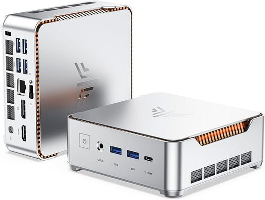 KAMRUI Hyper H2 Mini Gaming PC, in-tel Core i9-11900H (Beat 1195G7/5825U, up to 4.9GHz) 32GB RAM 1TB SSD Mini Desktop Computers, Triple 4K Display 6*USB3.2, USB-C, HDMI, DP, WiFi6, BT5.2, Office Home