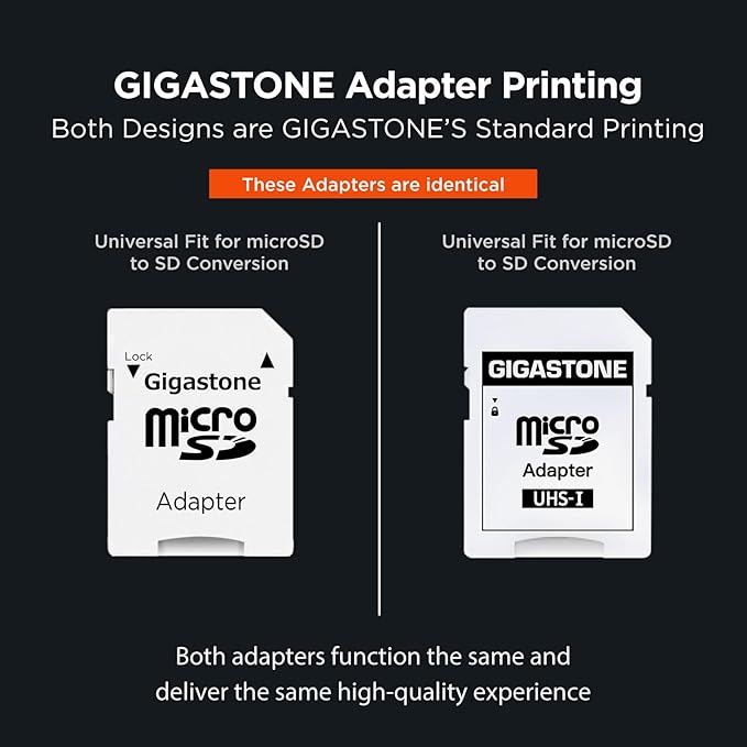 GIGASTONE Micro SD Card 32GB 10-Pack, Camera Plus, MicroSDHC Memory Card for Camera, Wyze Cam, Roku, Full HD Video Recording, UHS-I U1 A1 Class 10, up to 90MB/s, with 10 Adapters