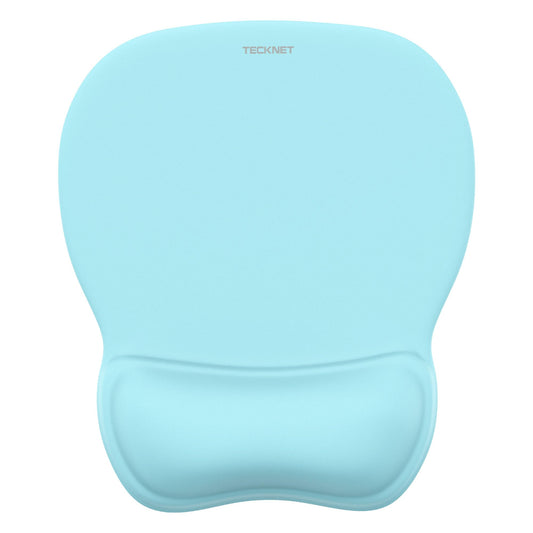 TECKNET Gel Ergonomic Mouse Pad with Wrist Rest, Non-Slip PU Base, Gradient