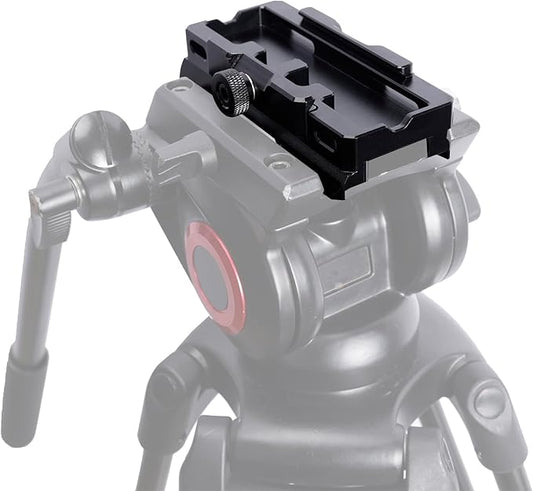 NICEYRIG Extended Quick Release Plate Tripod to Gimbal Adapter - 563