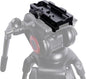 NICEYRIG Extended Quick Release Plate for Manfrotto-Style to Quick Release Clamp for Arca-Swiss, Tripod to Gimbal Adapter Applicable for DJI RS 4/4 Pro/3/3 Pro/2/RSC2, Ronin S - 563