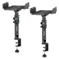 Vondynote Dual Side Clamp Studio Monitor Stands Short Desk Speaker Stands