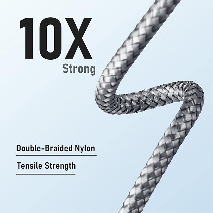 ohbox USB C to Lightning Cable 6FT 2Pack MFi Certified USBC iPhone Charger Cord Heavy Duty Type C iPhone Cable Compatible with iPhone 14 13 12 11 Pro Max Mini 8 Plus SE iPad and More