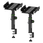 Vondynote Dual Side Clamp Studio Monitor Stands Short Desk Speaker Stands