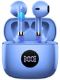 Wireless Earbuds, Bluetooth 5.4 Ear Buds, LED Power Display, 6D Bass Stereo
