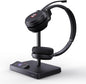 Yealink WH62 Dual Teams DECT Wireless Headset 525 ft Range, Work Headphones with 2X Noise Canceling Mic for IP Phone and Computer, Office Head Set with Call Control, Ringer,14 Hrs Talk Time