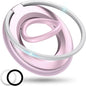 [2025 Upgrade] Magnetic Phone Grip for MagSafe Ring Holder, Two-Sided Magnets Phone Ring Grip Finger Kickstand Compatible with iPhone 16 Pro/Max 15 14 13 12 11 Plus & Android Phone (pink1)