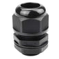 XHF 5 Pcs 3/4" IP68 Strain Relief Nylon Cord Grip NPT Cable Glands Adjustable UL Listed and RoHS Compliant (Black)