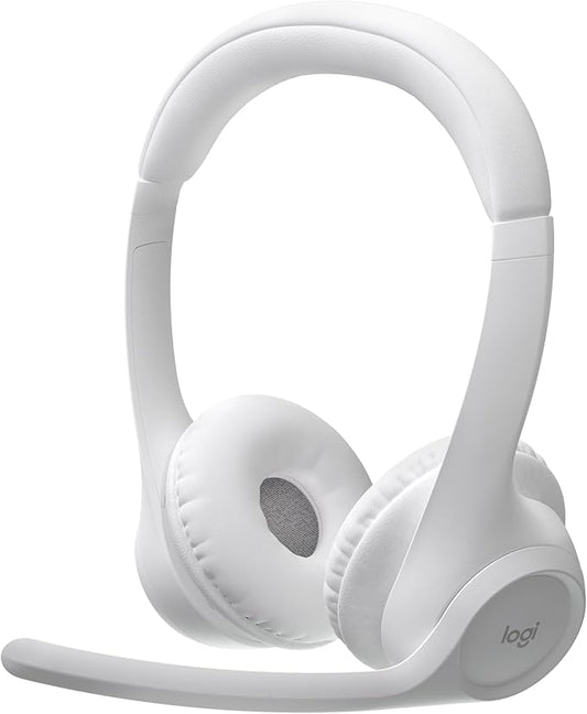Logitech Zone 300 Wireless Bluetooth Headset Noise Canceling - Off-White