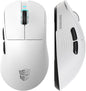 Transformers GM04 63g Lightweight Wireless Gaming Mouse, 12000 DPI, PAW3311 Sensor, 100h Battery Life, 2.4G/USB-C/Bluetooth Wireless Mouse with 5 Programmable Buttons for PC/Mac/Laptop(White)