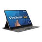 ViewSonic TD1656-2K 16 Inch 1600p Touch Screen Portable Monitor, USB C