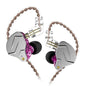 KZ ZSN Pro Dual Drivers 1BA 1DD in Ear Earphones HiFi Power Bass Earbuds Headphones High Clarity Sound Wired Earphones with Detachable Cable for Audiophile Musician