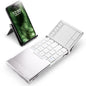iClever BK08 Foldable Keyboard with Touchpad for Phone and Tablet, Gray