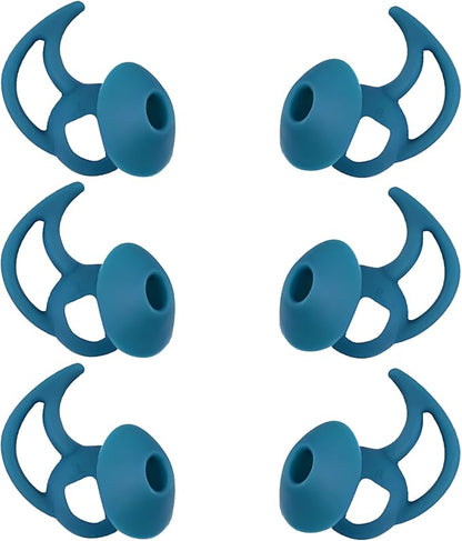 Earbud Covers Silicone Tips Replacement Earbud Tips Compatible with Bose Quietcomfort and Sport Headphone Eartips Ear Bud Tips Large 3 Pairs