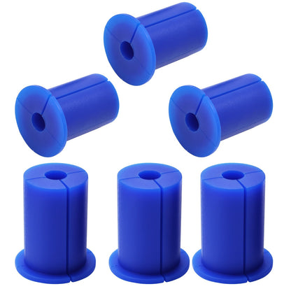 EASYEAH 2pc Black Starlink Cable Grommets 1" Silicone Wire Hole Grommet