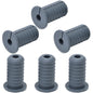 EASYEAH 2pc Black Starlink Cable Grommets 1" Silicone Wire Hole Grommet