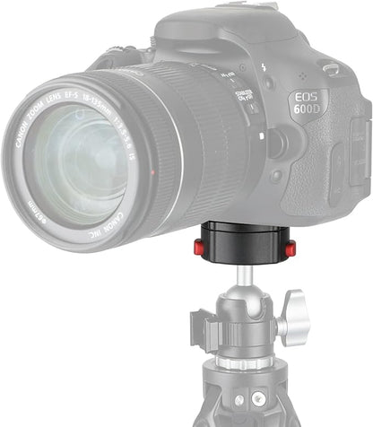 CAMVATE Quick Release Tripod Head Base Mount with 1/4"-20 Thread Screw Connector-3020