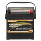 Weize Platinum AGM Battery BCI Group 47-12v 60ah H5 Size 47 Automotive Battery, 100RC, 680CCA, 36 Months Warranty, Dimensions 9.52" L x 6.89" W x 7.48" H