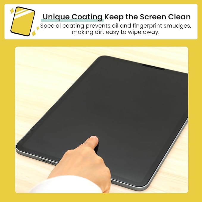 BELLEMOND Tempered Glass Screen Protector designed for iPad Air 13” (M3, 2025 / M2, 2024) - Ultra Clear「EZ Guide」Alignment Kit for Flawless Installation, 10H Hardness - Designed in Japan