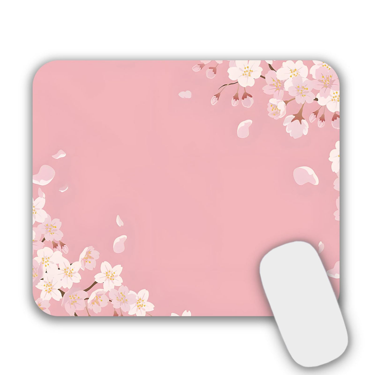 Small Mouse Pad Mouse Mat for Desk Laptop Computer(Leaf)