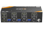 USB 3.0 KVM Switch 3 Monitors 3 Computers Displayport HDMI, Triple Monitor KVM Switch 8K@60Hz 4K@144Hz for 3 Computers Share Mouse Keyboard, Wired Remote and Power Adapter