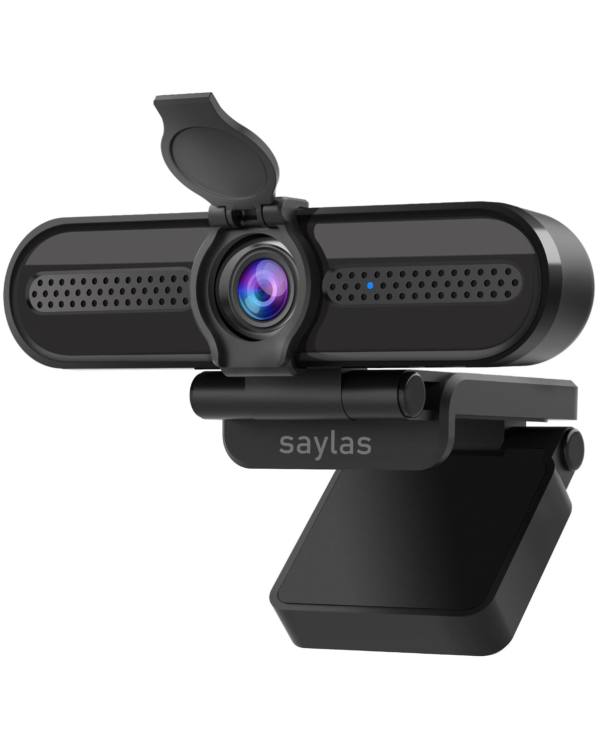 saylas 4K Webcam with Microphone, 78°FOV FHD PC Camera with 4K/2K/30fps, 1080P/60fps, Privacy Cover, USB Web Cam, Autofocus, External Webcam for PC, Computer Web Camera for Laptop, Mac, Zoom