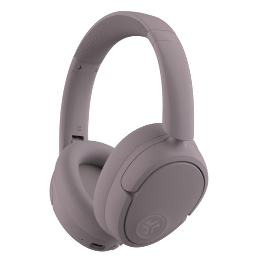 JLab JBuds Lux ANC, Over Ear Headphones, Active Noise Cancelling, Bluetooth, Mauve