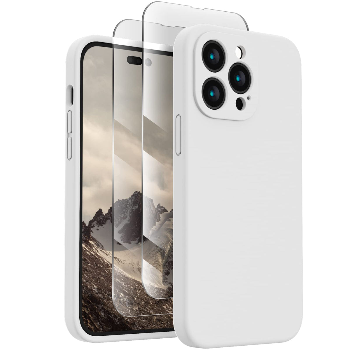 FireNova Designed for iPhone 14 Pro Case, 6.1", White
