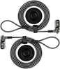 I3C Laptop Cable Lock 4 Digital Combination Lock Security Computer Cable Lock Anti Theft Combination Lock Compatible for Tablet Laptop (2 Packs)