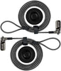 I3C Laptop Lock Cable 6ft Cut-Resistant Security Cable with 360° Rotating Lock for Wedge Slot Laptops 7x3mm Anti-Theft Computer Lock for Office, Library, Travel, Students & Business