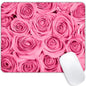Pink Rose Mouse pad Customized Mousepad Non-Slip Rubber Base Mouse Pads for Computers Laptop Office Desk Accessories Mouse pad
