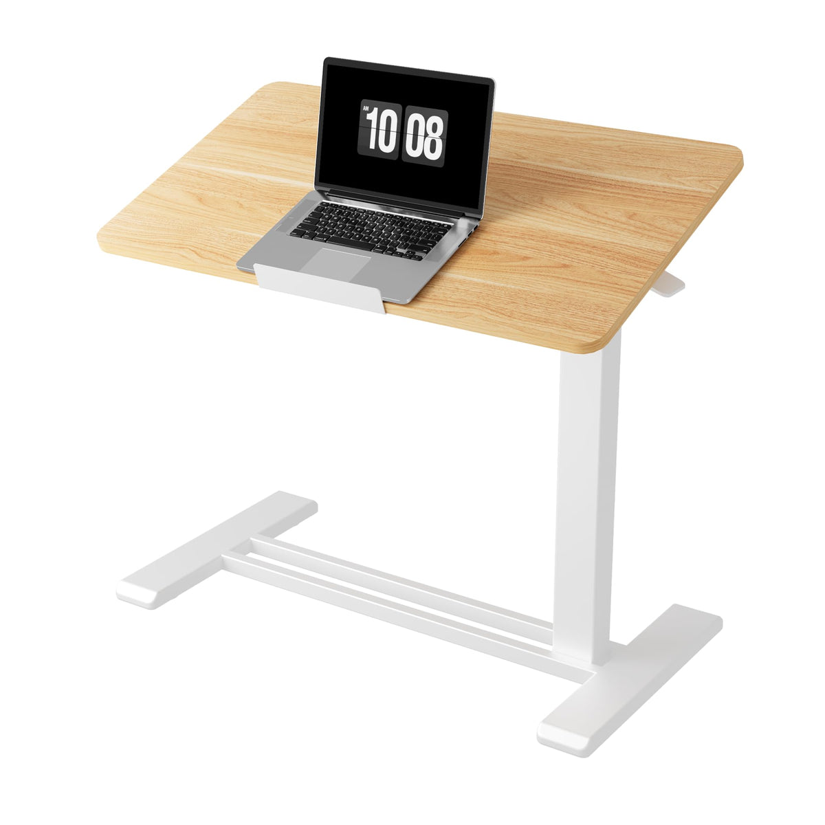 FLEXISPOT H7 PRO 90° Tiltable Mobile Overbed Table with Pneumatic Lift,32''