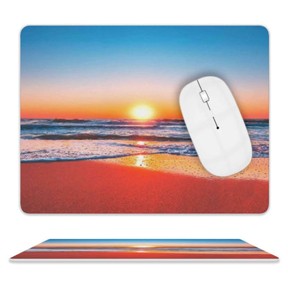 Sunrise Mouse Pad, Square Mousepad,Waterproof Mouse Mat Non-Slip Rubber Base MousePads for Office Home Laptop Travel, 9.5"x7.9"x0.12" Inch