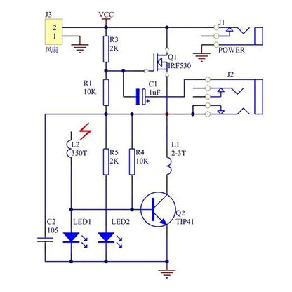 Tesl Coil Soldering Kit