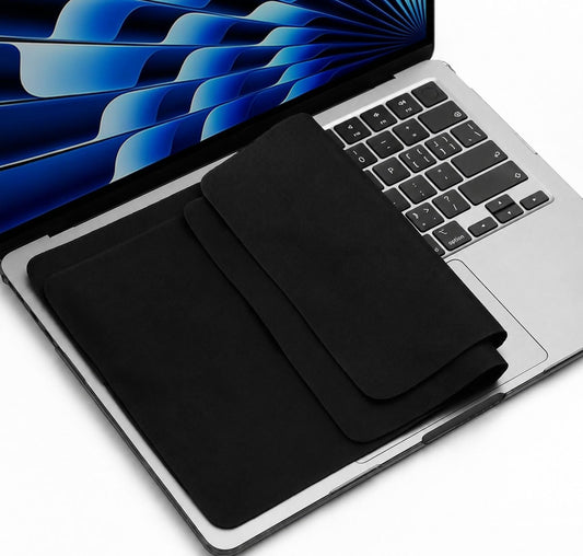 2 Pack Microfiber Liner Cleaning Cloth Screen Keyboard Imprint Protection for MacBook Neo/Pro/Air 13" 14" (2018-2026), MacBook Neo 13/MacBook Air 13 M4 M3 M2 M1/MacBook Pro 14 (M5- M1) Accessories