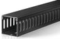 2" H x 2" W Cable Raceway, 99in Under Desk Wire Management Channel, Black