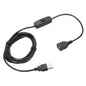 MECCANIXITY USB Extension Cable with ON/Off Button Switch 2m USB Male to Female Extension Cord for Desk Lamp Fan LED Light Strip Black Pack of 2