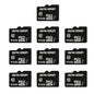 Micro Center 16GB Class 10 MicroSDHC Flash Memory Card with Adapter for Mobile Device Storage Phone, Tablet, Drone & Full HD Video Recording - 80MB/s UHS-I, C10, U1 (10 Pack)