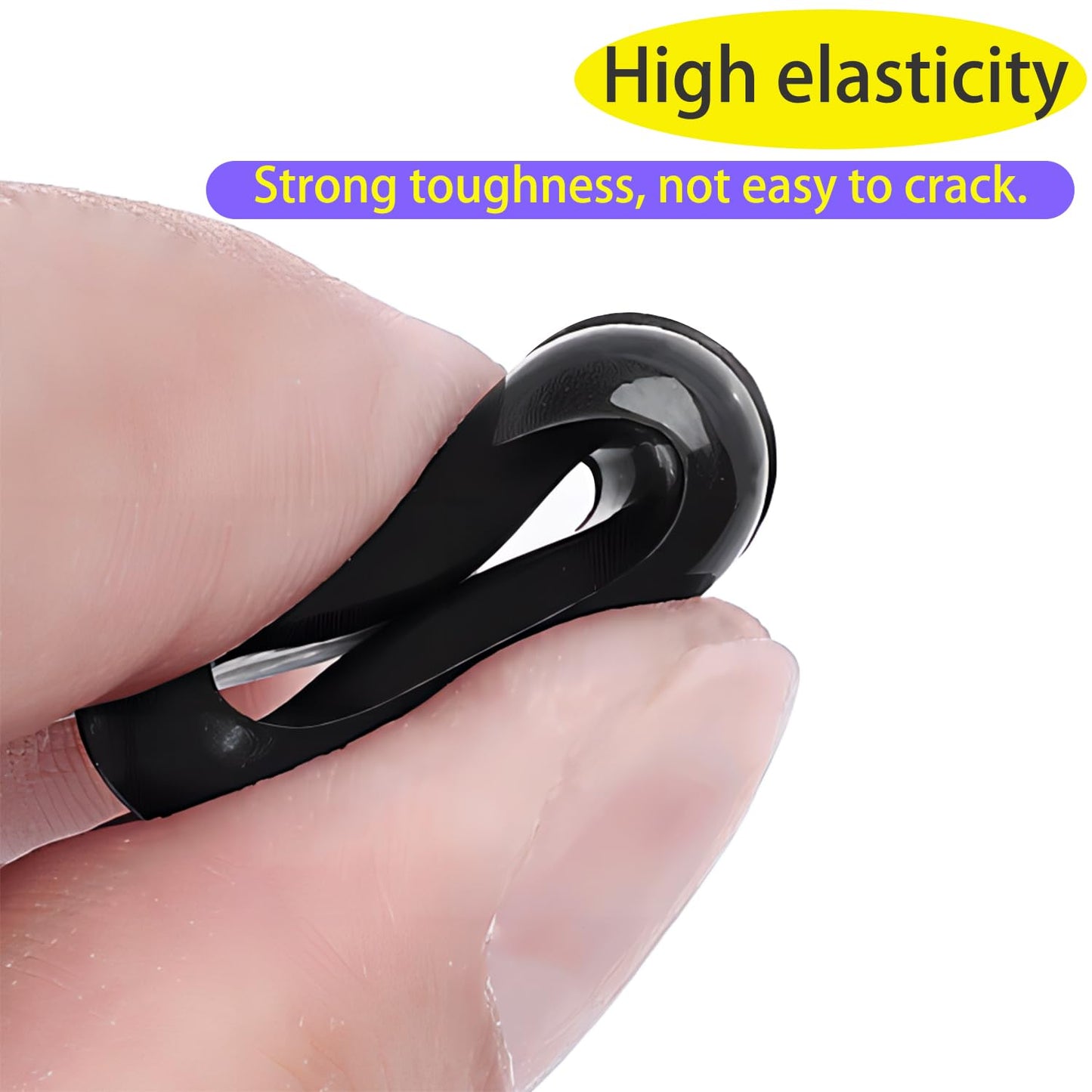 Qrity 20x Rubber Grommets ID 14mm Mount 17mm for Cable