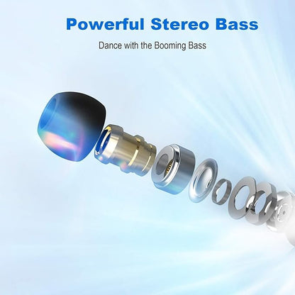 YINYOO KBEAR KS1 Earphones in Ear Monitor Headphones Super Bass Wired Earbuds, Crystal Clear Sound IEM Headphones, High Resolution Noise Canceling Ear Monitors Headphone for Singers Musician