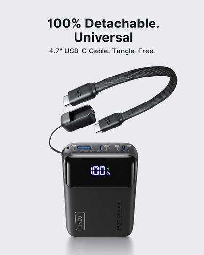 INIU Laptop Power Bank, Smallest 20000mAh 65W Fast Charging Battery Pack