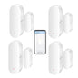 WiFi Door Sensor: Smart Door Open/Closed Detectors, Wireless Window Sensor with App Notification Alert, Contact Sensor for Home Security, Compatible with Alexa Google Assistant (2pack)