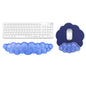 Gel Cloud Keyboard and Mouse Wrist Rest, Cute Wrist Support and Arm Support Keyboard Rest for Keyboard and Mouse Typing Pain Relief，Suitable for Office/Computer/Laptop/Gaming (Pink)