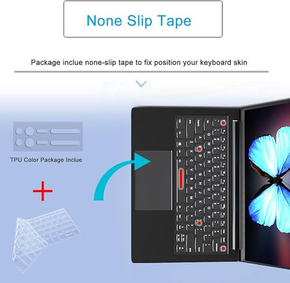 Ultra Thin Keyboard Cover for 2025 2024 New HP EliteBook 830 835 840 845 G11 G10 G9 13.3 14 inch Laptop Accessories Keyboard Protective Cover Skin(Not fit 830/840/845/1040 G8 G7 G6 G5 G4 G3)-TPU