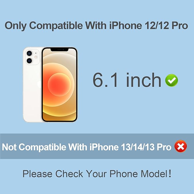 PDDKISS Compatible for iPhone 12/iPhone 12 Pro Privacy Screen Protector 6.1 Inch, Purple Gradient Colorful Anti Spy Anti Blue Light HD Screen Protector Tempered Glass Easy Installation