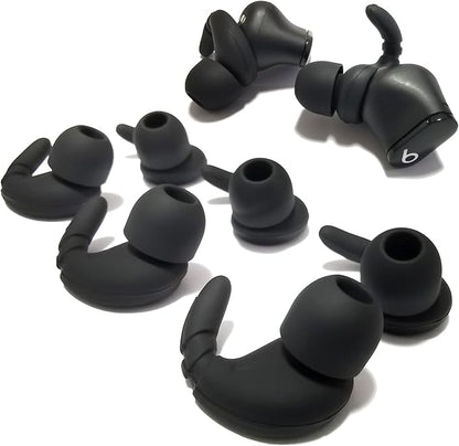 Silicone Ear Hooks for Beats Studio Buds Ear Tips Replacement Earbuds Tips for Beats Studio Buds Earbuds 3 Pairs