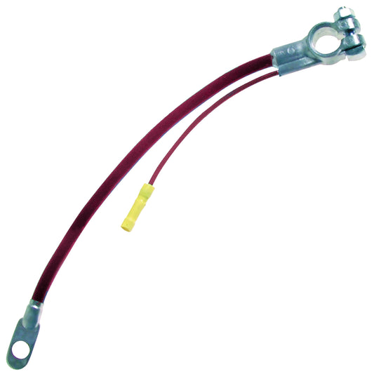 Sherco-Auto Red 72" Inch 4 Gauge Top Post Battery Cable with Auxiliary Lead - Made in USA